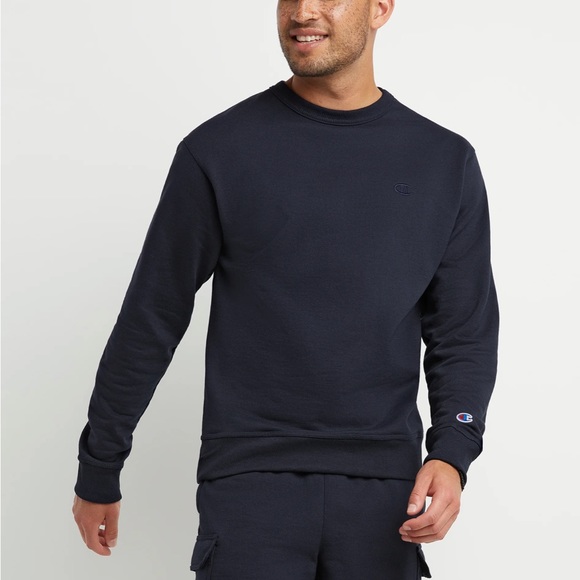 Champion - Navy Fleece Crewneck - CA SM - Picture 11 of 11